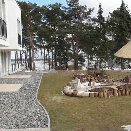 3 Zimmer Ferienwohnung Haus Meeresblick Mit Meerblick A005 Mit Suedterrasse Und Strandkorb Baabe Bagian luar foto