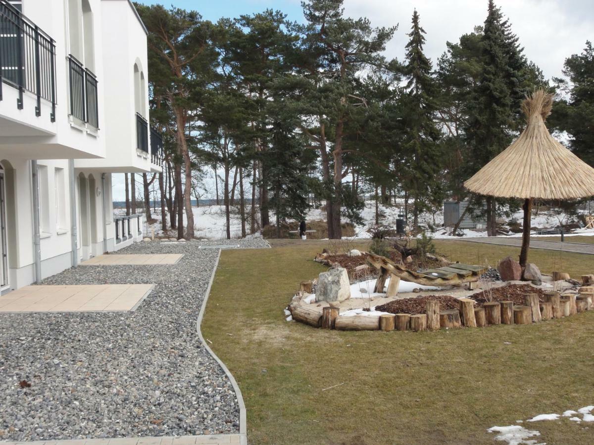 3 Zimmer Ferienwohnung Haus Meeresblick Mit Meerblick A005 Mit Suedterrasse Und Strandkorb Baabe Bagian luar foto
