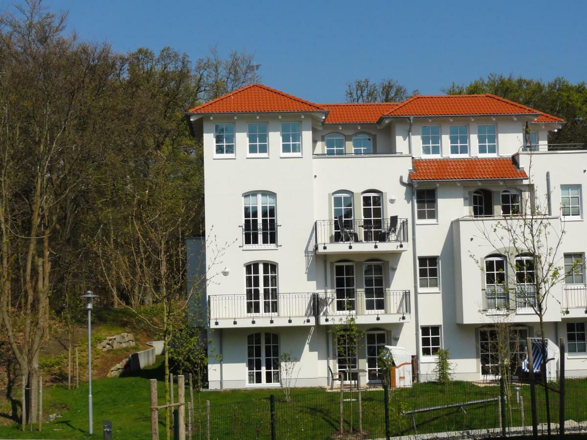3 Zimmer Ferienwohnung Haus Meeresblick Mit Meerblick A005 Mit Suedterrasse Und Strandkorb Baabe Bagian luar foto